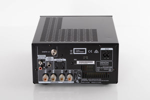 Rear view of a used Denon RCD M41DAB Music System in Black