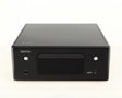 Front view of a used Denon RCD-N10 Network CD Receiver in a black finish