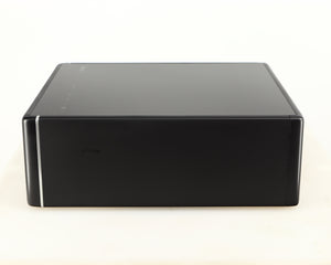 Right side view of a used Denon RCD-N10 Network CD Receiver in a black finish