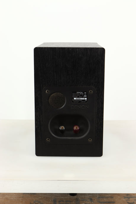 Rear view of a used Denon SC-M37 Speaker in Black finish 