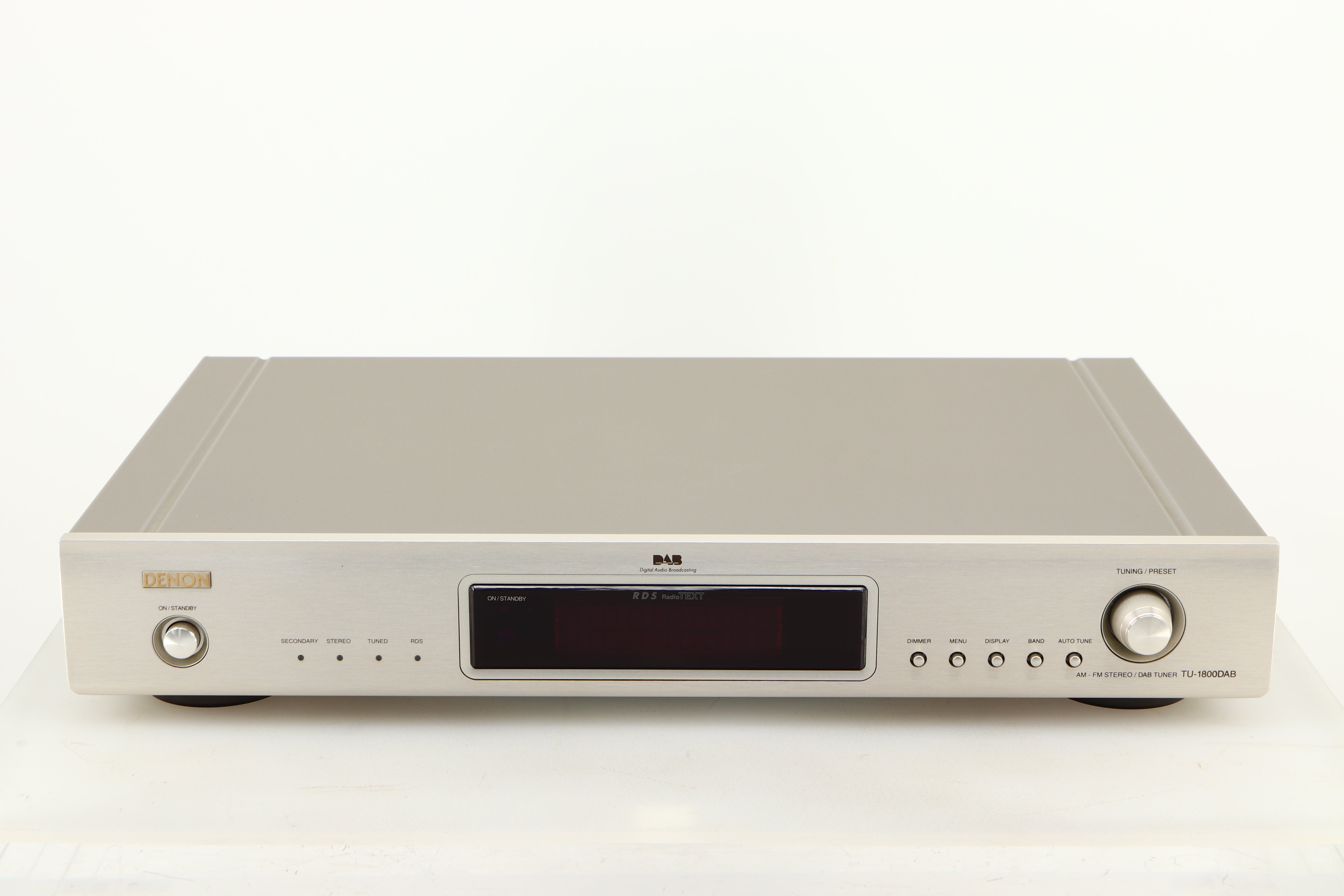 Denon TU-1800 DAB/FM Tuner - Silver – 2ndhandhifi.co.uk