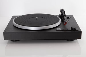 Front view of a used Dual CS 429 Fully Automatic Turntable in Black finish