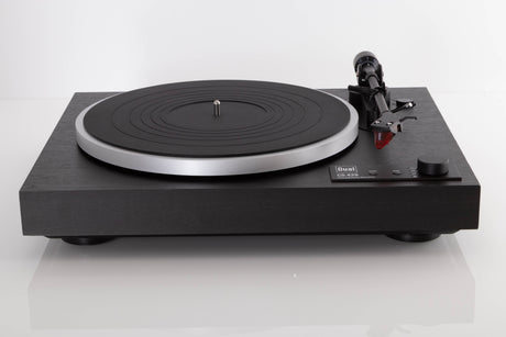 Front view of a used Dual CS 429 Fully Automatic Turntable in Black finish