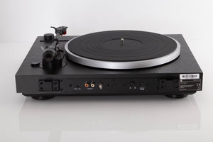 Rear view of a used Dual CS 429 Fully Automatic Turntable in Black finish