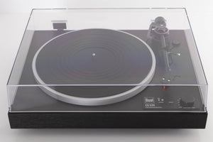 Top view of a used Dual CS 529 Fully Automatic Bluetooth Turntable in Black finish