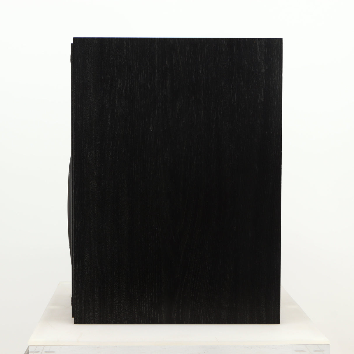 Right side view of a used Dynaudio Audience 7 Standmount Speaker in a black finish