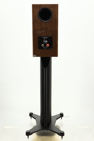 Rear view of a used Dynaudio Special 40 Standmount Speaker in Ebony Vine finish