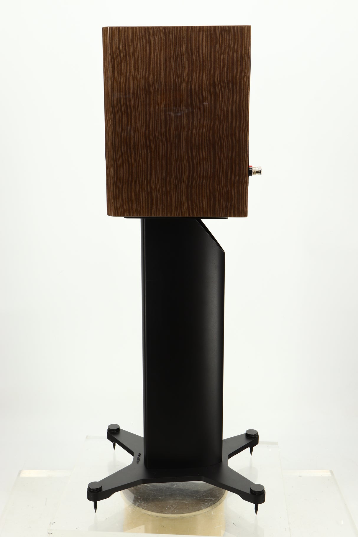 Side view of a used Dynaudio Special 40 Standmount Speaker in Ebony Vine finish