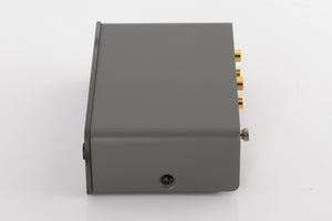 Rigth side view of a used Dynavector P75 MK3 Phonostage