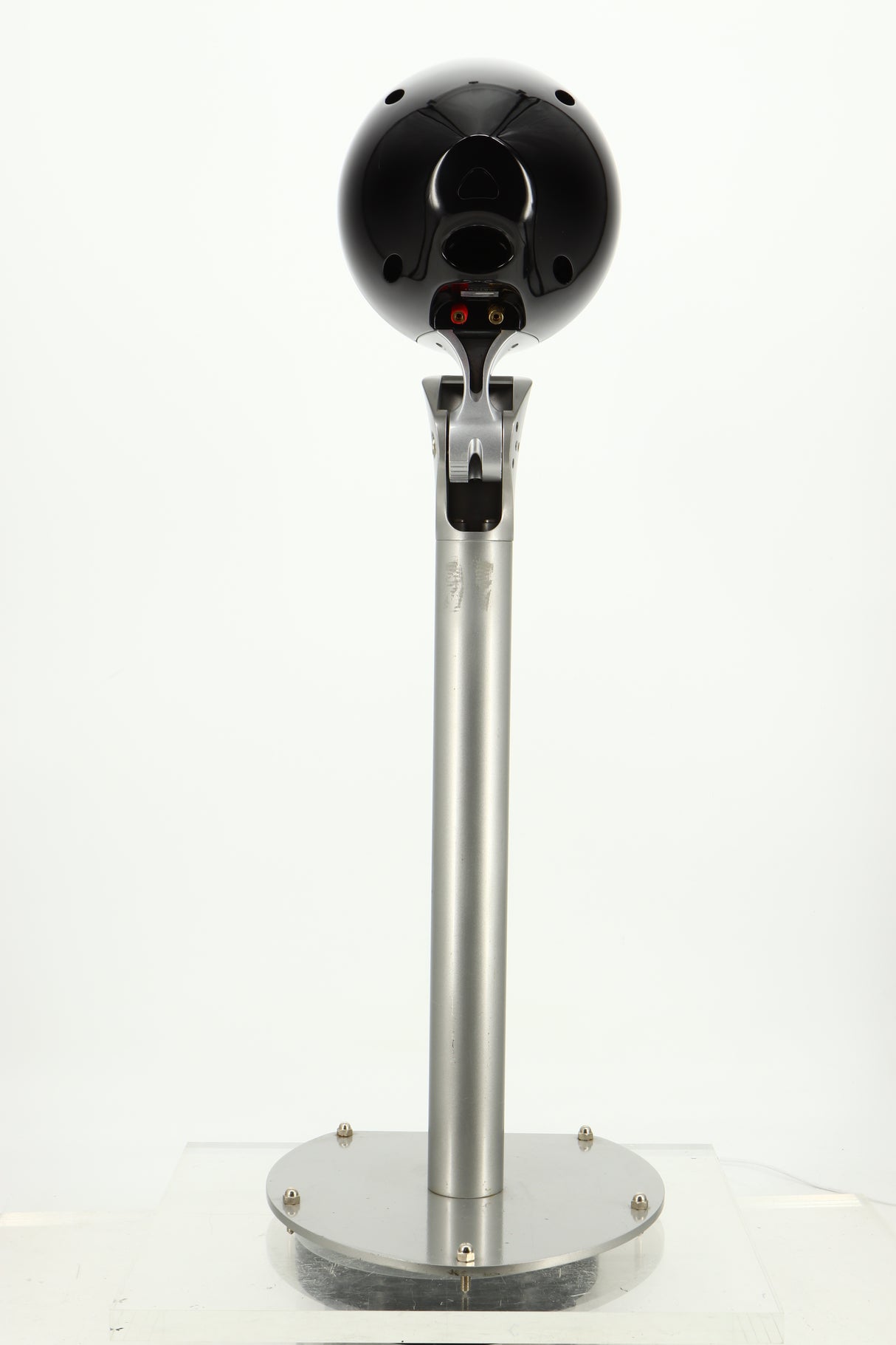 Rear view of a used Eclipse TD510 Standmount Speaker in Black/Silver finish