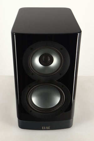 Top view of a used ELAC Navis B51 Active Standmount Speaker in Gloss Ebony Emara finish