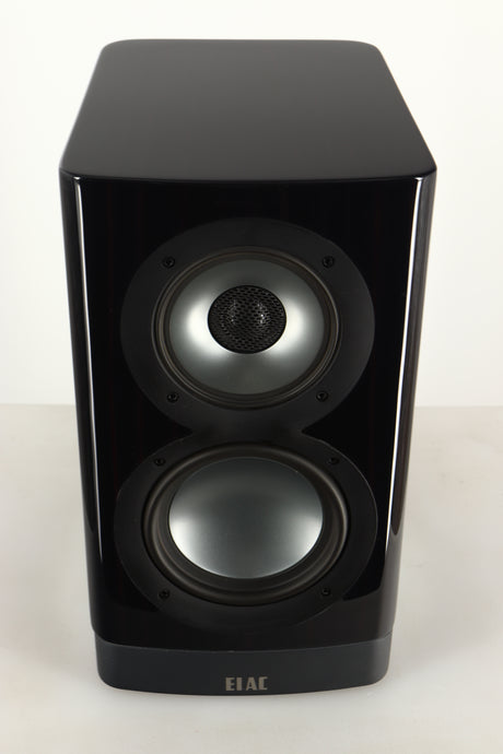 Top view of a used ELAC Navis B51 Active Standmount Speaker in Gloss Ebony Emara finish