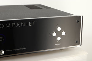 Close up view of a used Electrocompaniet ECI-3 Integrated Amplifier