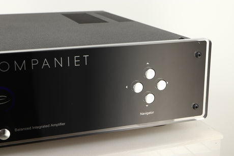Close up view of a used Electrocompaniet ECI-3 Integrated Amplifier