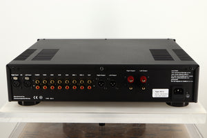 Rear view of a used Electrocompaniet ECI-3 Integrated Amplifier
