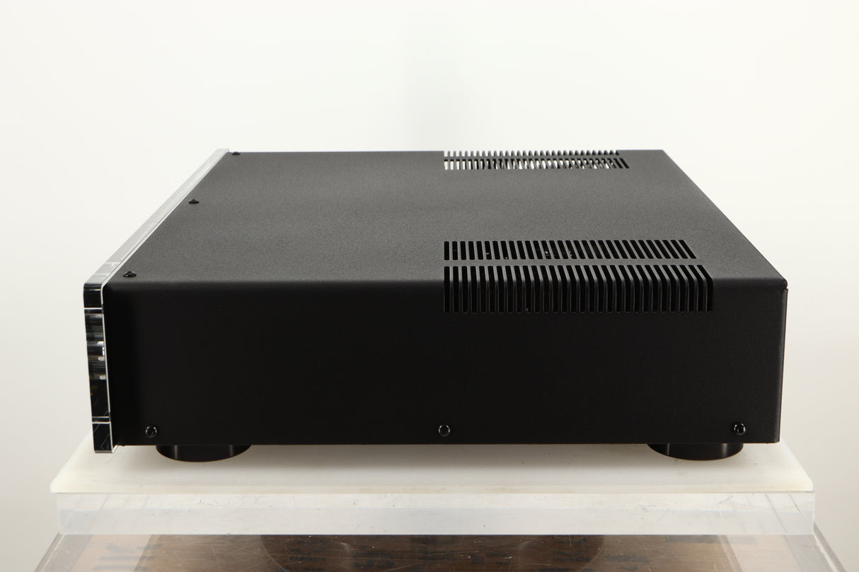 Side view of a used Electrocompaniet ECI-3 Integrated Amplifier