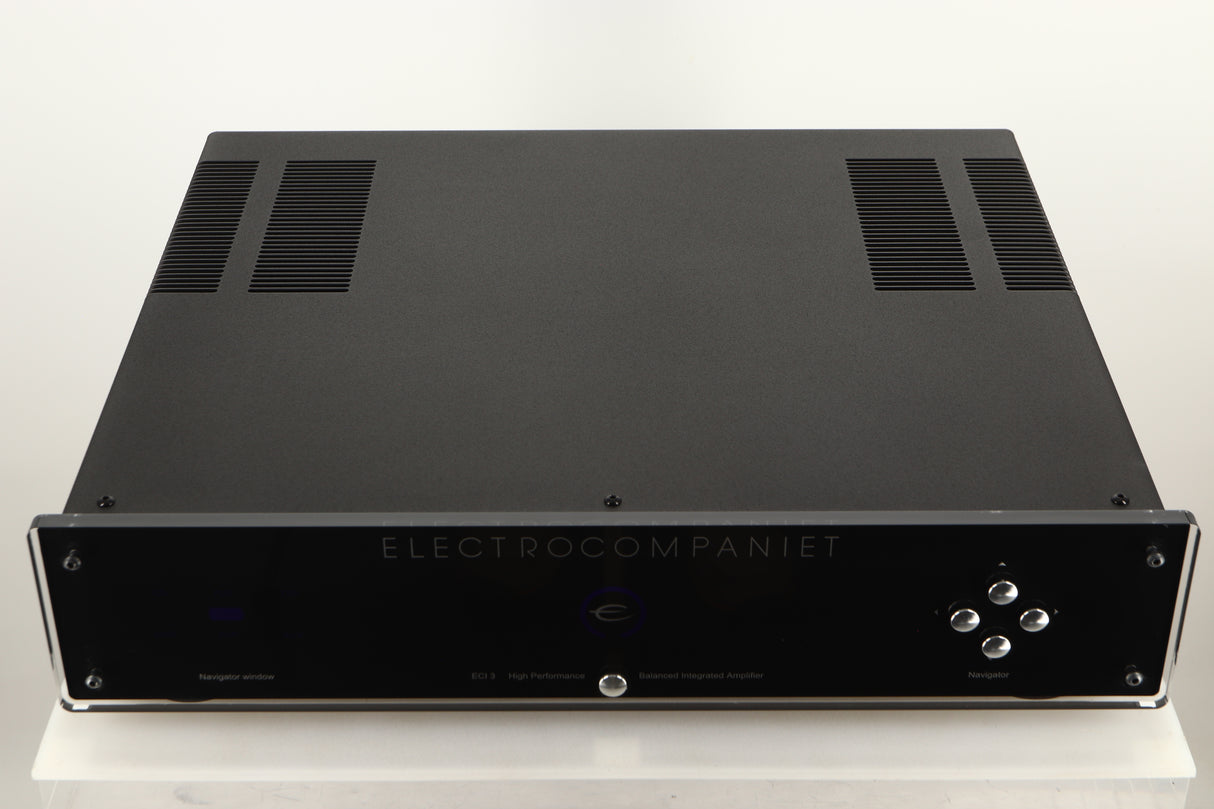 Top view of a used Electrocompaniet ECI-3 Integrated Amplifier