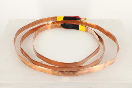 Side view of a 3.0m ElectroFluidics Monolith 20/20 Speaker Cable 