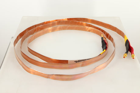 Side view of a 3.0m ElectroFluidics Monolith 20/20 Speaker Cable 