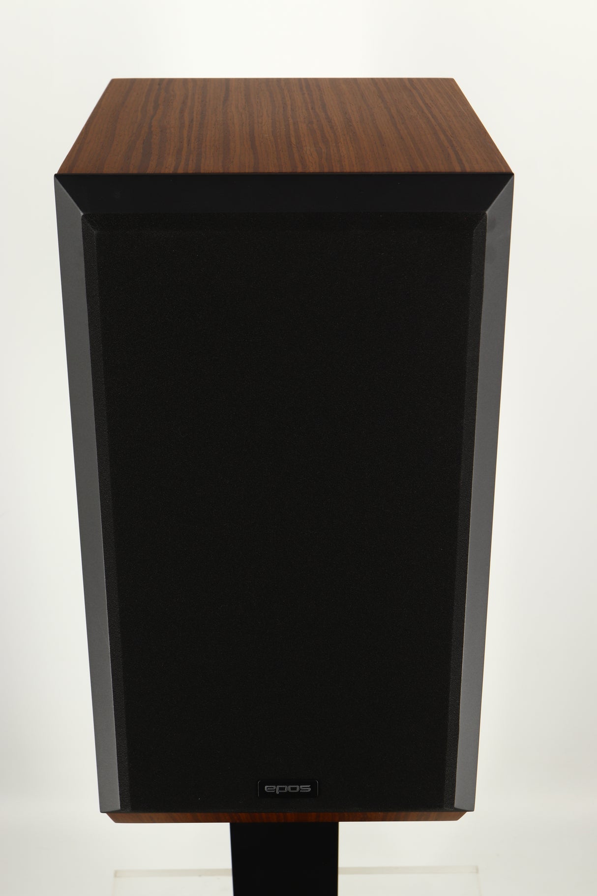 Top view of a used Epos ES14N Standmount Speaker in Walnut finish