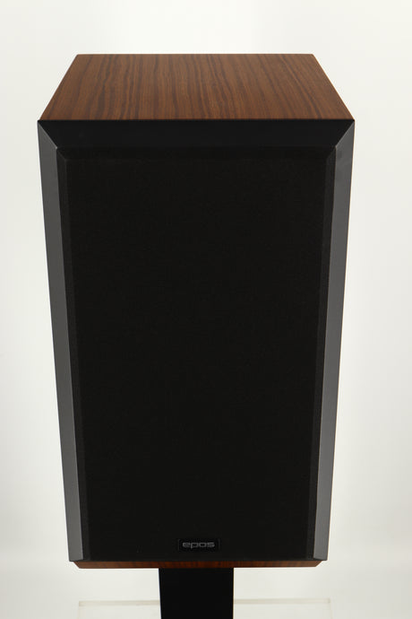 Top view of a used Epos ES14N Standmount Speaker in Walnut finish
