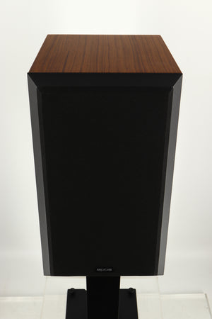 Top view of a used Epos ES14N Standmount Speaker in Walnut finish