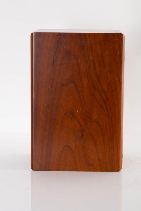 Side view of a used Epos M12.2 Standmount Speaker in Cherry