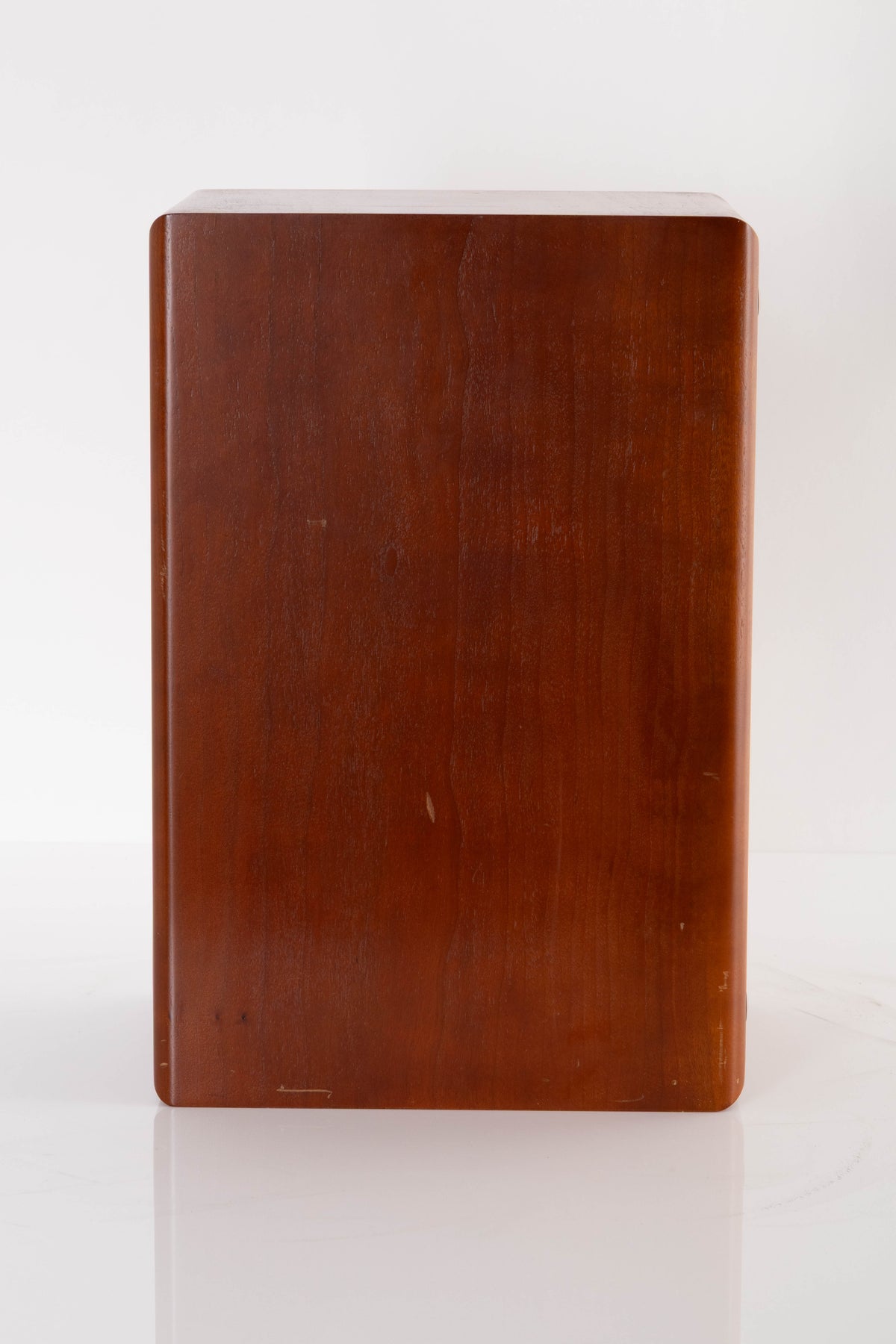 Side view of a used Epos M12.2 Standmount Speaker in Cherry