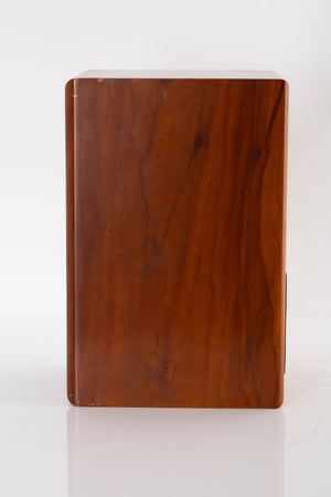 Side view of a used Epos M12.2 Standmount Speaker in Cherry