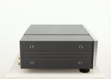 Left side view of a used Esoteric DV-50s DVD Player in a silver finish