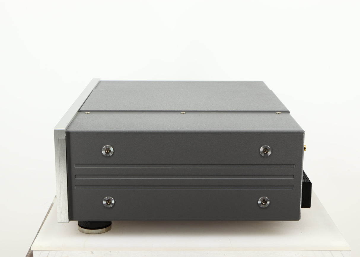 Right side view of a used Esoteric DV-50s DVD Player in a silver finish