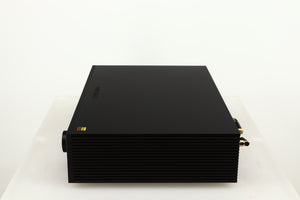 Right side view of a used Eversolo DMP A8 Streamer / Pre Amplifier / DAC in a black finish