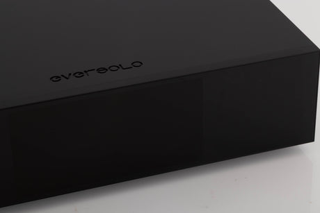 Close up view of a used Eversolo T8 Streaming Transport