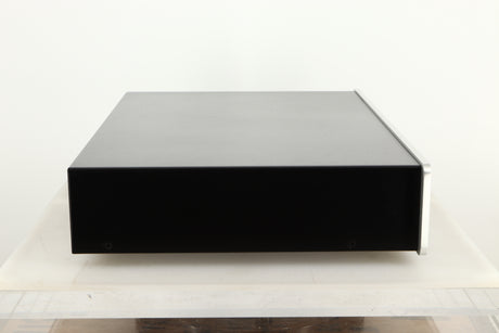 Side view of a used Exposure 2510 Integrated Amplifier in Titanium finish
