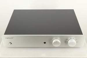 Top view of a used Exposure 2510 Integrated Amplifier in Titanium finish