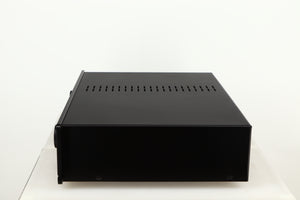 Right side view of a used Exposure 3510 Integrated Amplifier in a black finish