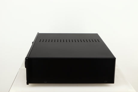 Right side view of a used Exposure 3510 Integrated Amplifier in a black finish