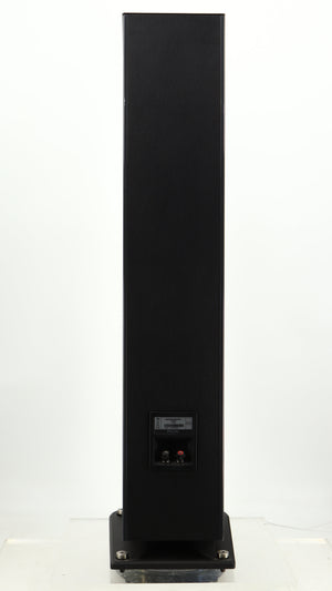 Rear view of a used Focal Aria 936 K2 Floorstanding Speaker in a ash grey finish