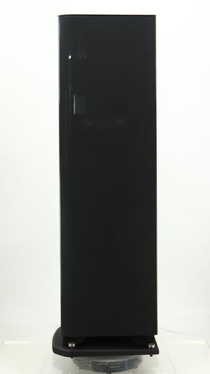 Right side view of a used Focal Aria 936 K2 Floorstanding Speaker in a ash grey finish