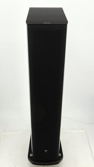 Top of a used Focal Aria 936 K2 Floorstanding Speaker in a ash grey finish