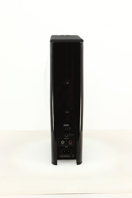 Rear view of a used Focal XS Book Wireless 2.0 Active Bluetooth Standmount Speaker
