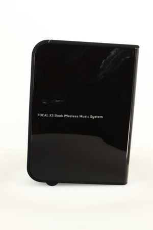Side view of a used Focal XS Book Wireless 2.0 Active Bluetooth Standmount Speaker