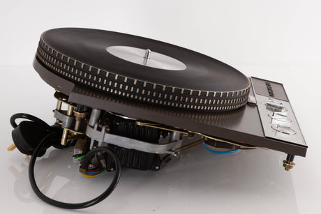 Left side view of a used Garrard 401 Turntable Motor Unit 