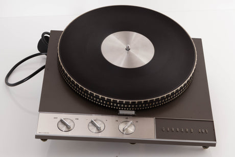 Top of a used Garrard 401 Turntable Motor Unit 
