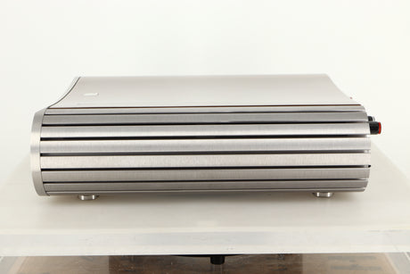 Side view of a used GATO DIA-250S Integrated Amplifier in High Gloss Walnut finish
