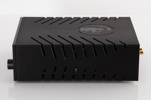 Right side view of a used Goldnote DS-10 Evo Streaming Digital Analogue Converter in a Black finish