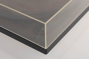 Front left corner of a used Goldring GR1.2 Turntable