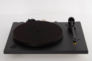 Front view of a used Goldring GR1.2 Turntable W/ Linn Basik Cartridge in a Black finish