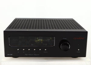 Front view of a used Graaf GM50 Integrated Amplifier in a black finish