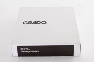 Box for used Grado SR225X Headphones in a Black finish